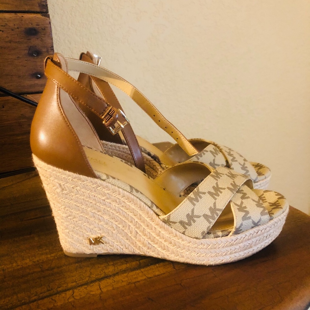Michael Kors wedge heels